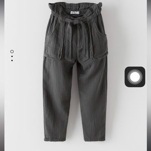 Zara Kids Paperbag Pants